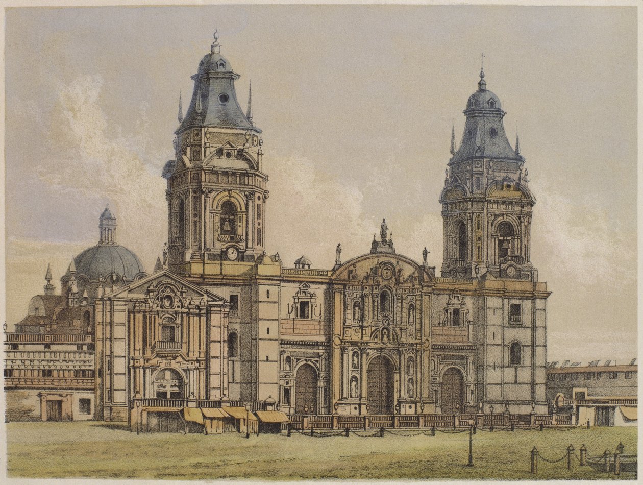 Cattedrale di Lima, illustrazione da 
