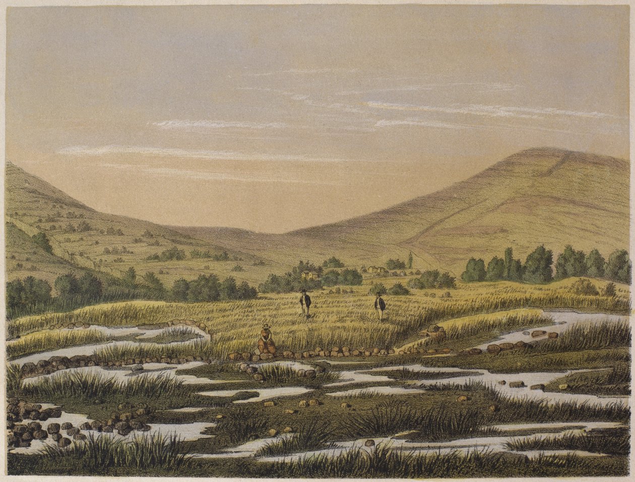 Acque termali di Cajamarca, illustrazione da 