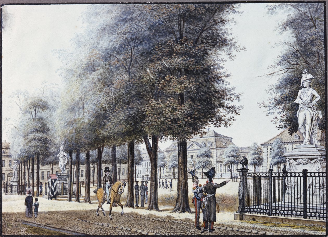 Wilhemsplatz, Berlino da F.A. Calau