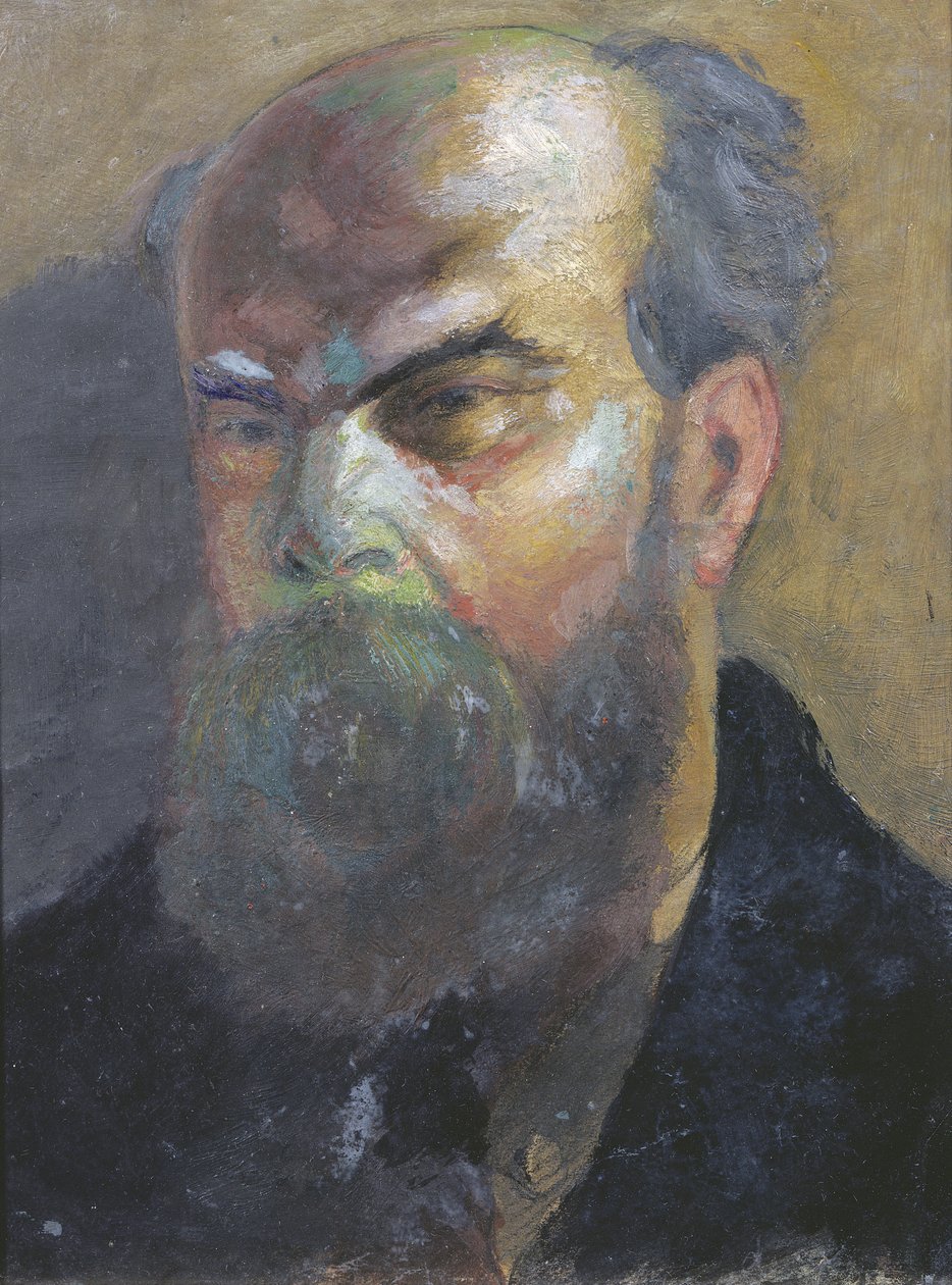Ritratto di Paul Verlaine da F.A. Cazals