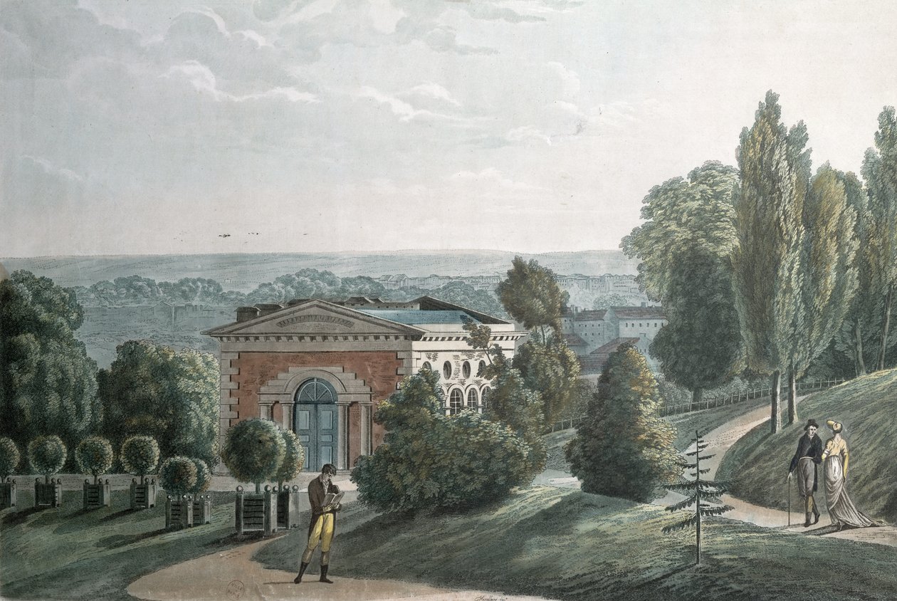 La serra nel Jardin des Plantes, Parigi da F.G. Wexelberg