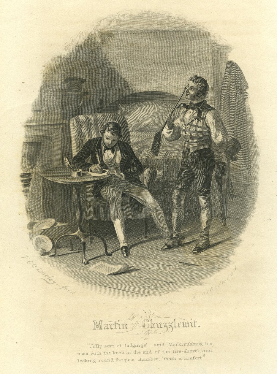 Martin Chuzzlewit: Mark Tapley e Martin Chuzzlewit da F.O.C. and McRae, C. John Darley