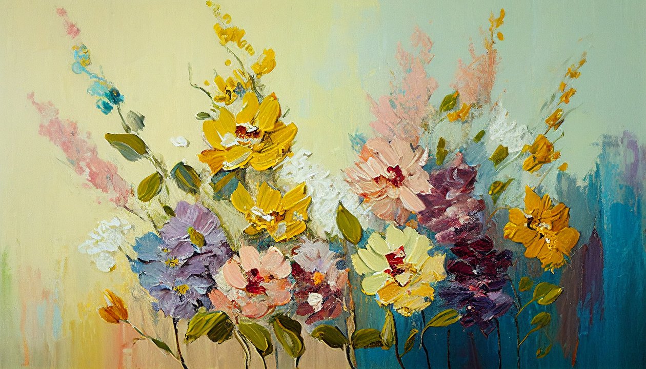 Fiori antichi in vaso da F. Abderrahim
