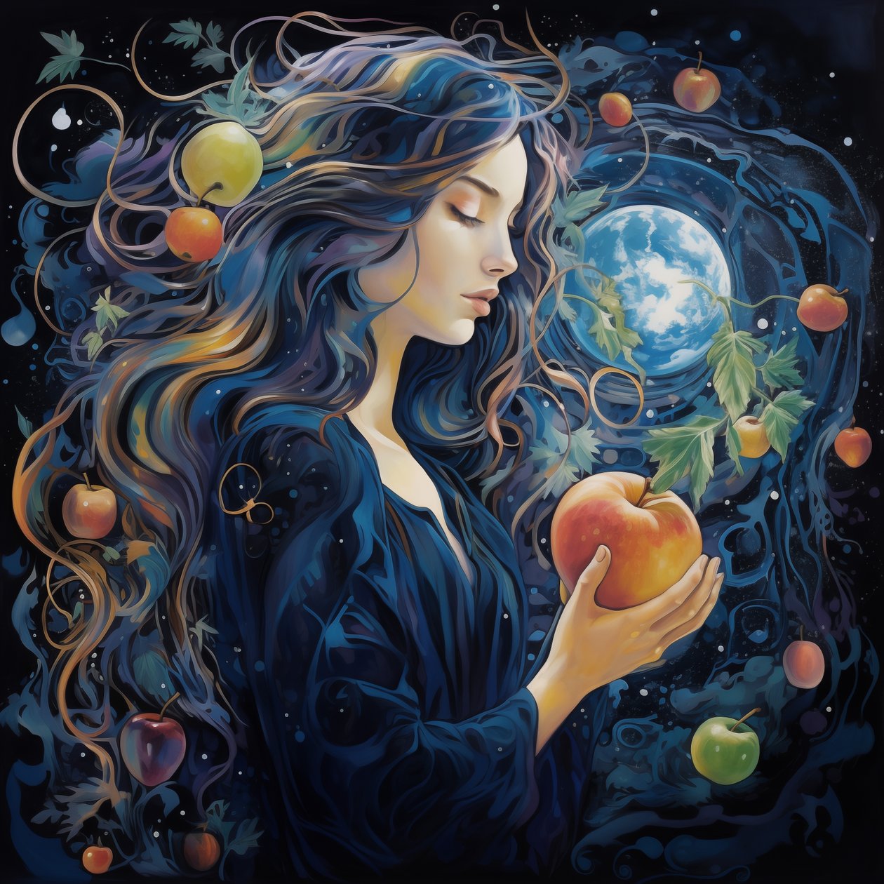 Regina del Sabato Sposa Divina, gloria della Luna, stampe d