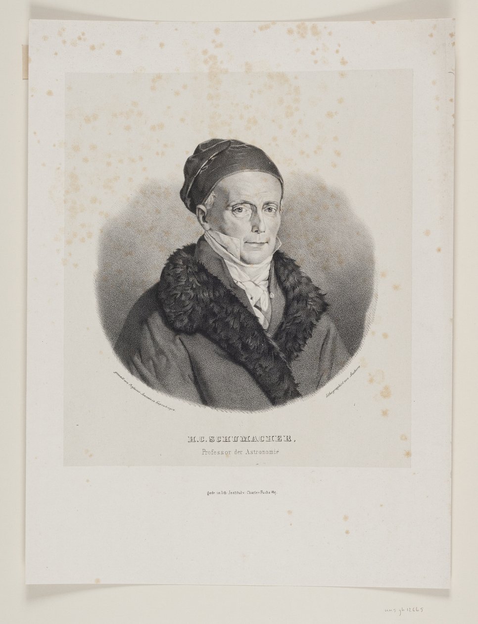 Heinrich Christian Schumacher da F. Ausborn