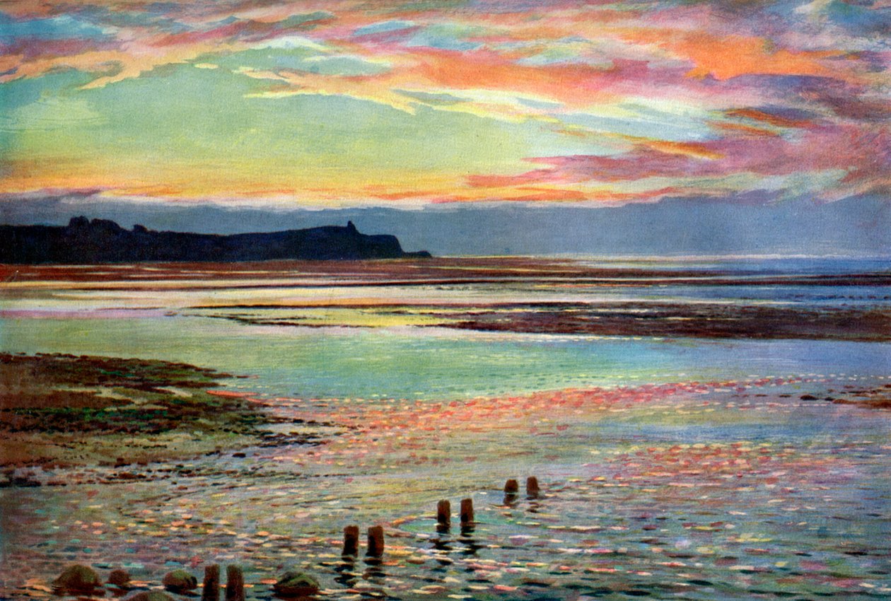 La foce del fiume Doon, Scozia da F. C. Varley