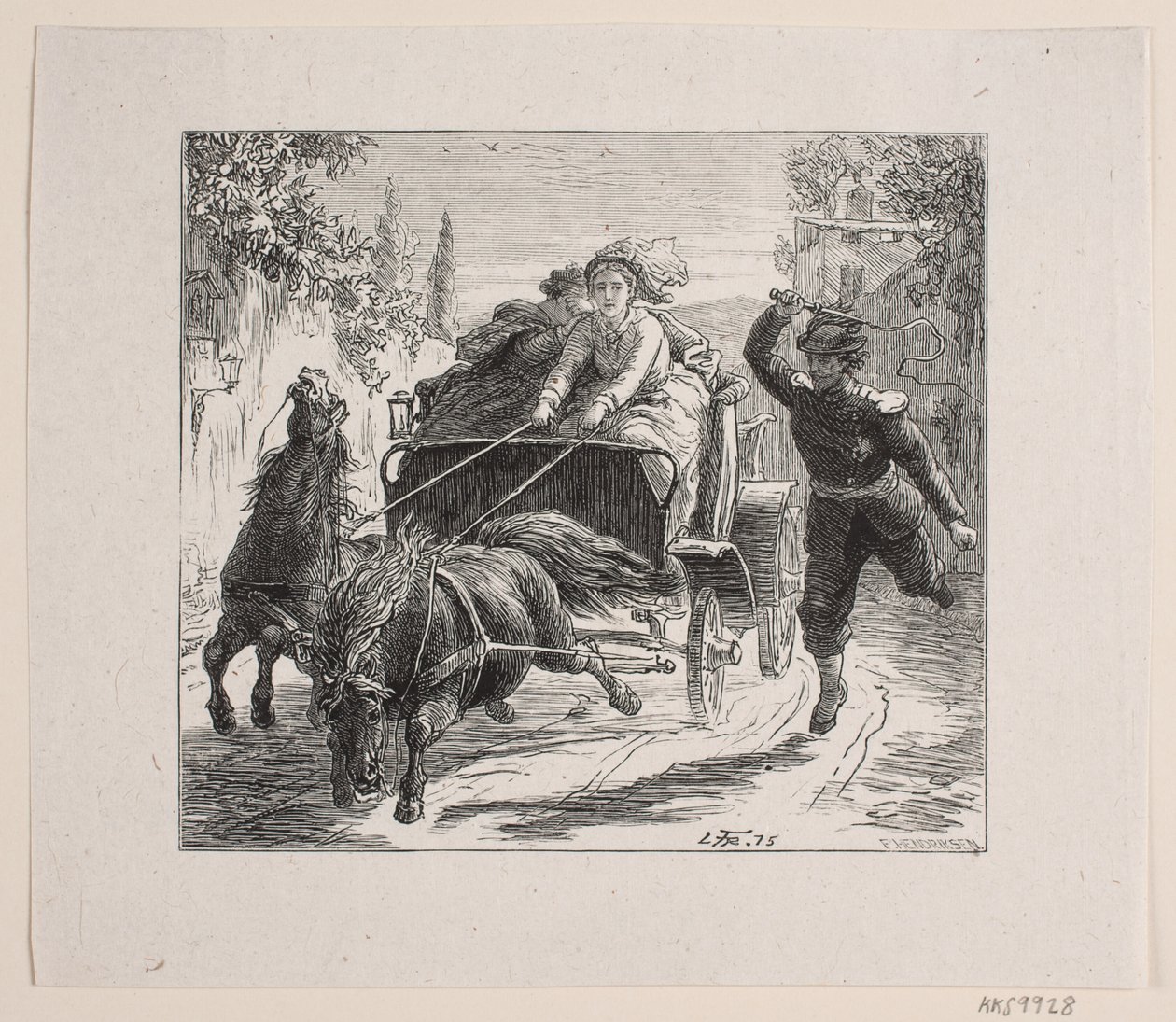 Illustrazione per Bjørnstjerne Bjørnson "Uno schizzo dall