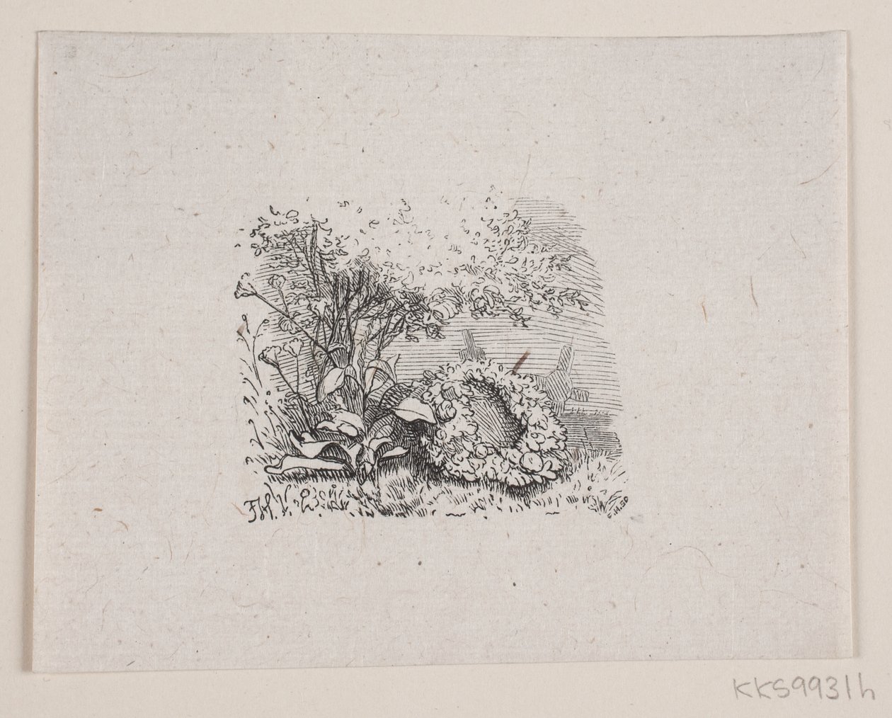 Illustrazione per "Le ultime ore", poesia di H. J. Greensteen da F. Hendriksen