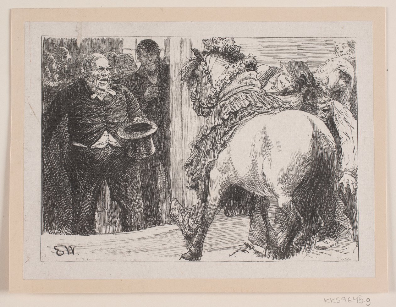 Illustrazione per "Herremandsbruden" da F. Hendriksen