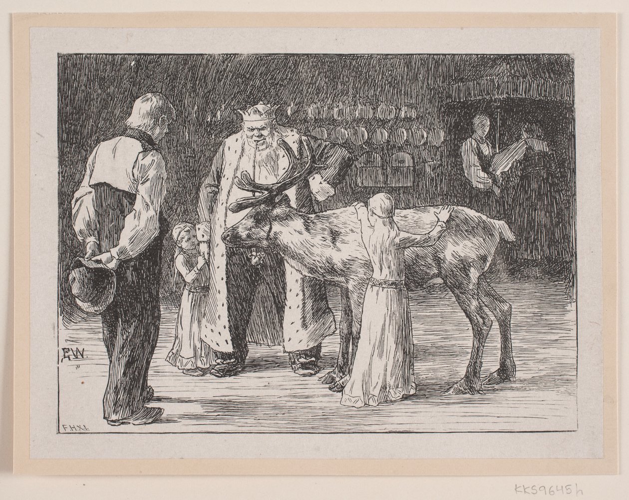Illustrazione per "Herreper" da F. Hendriksen