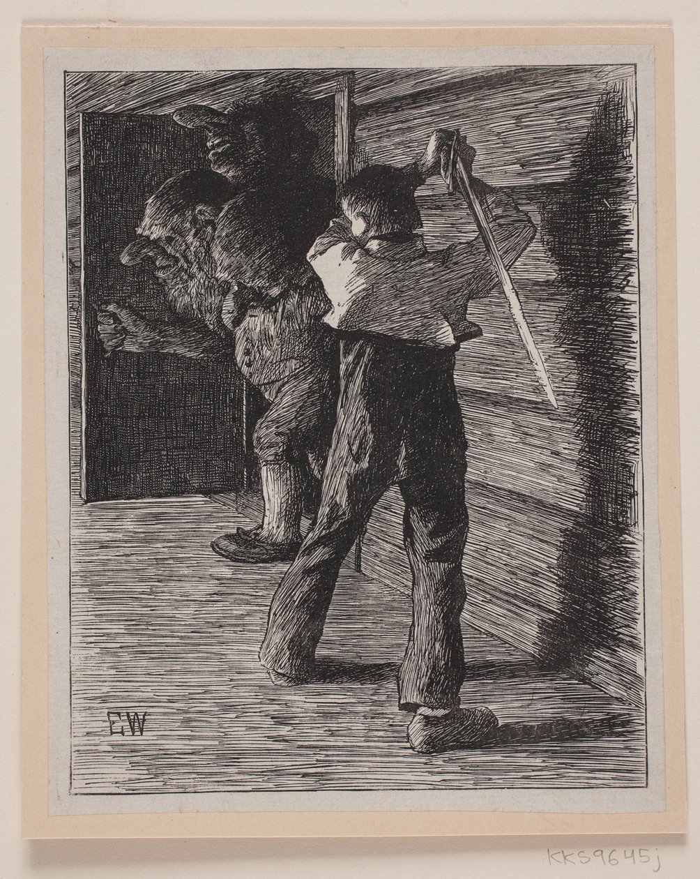 Illustrazione per "Soria Moria slot" da F. Hendriksen