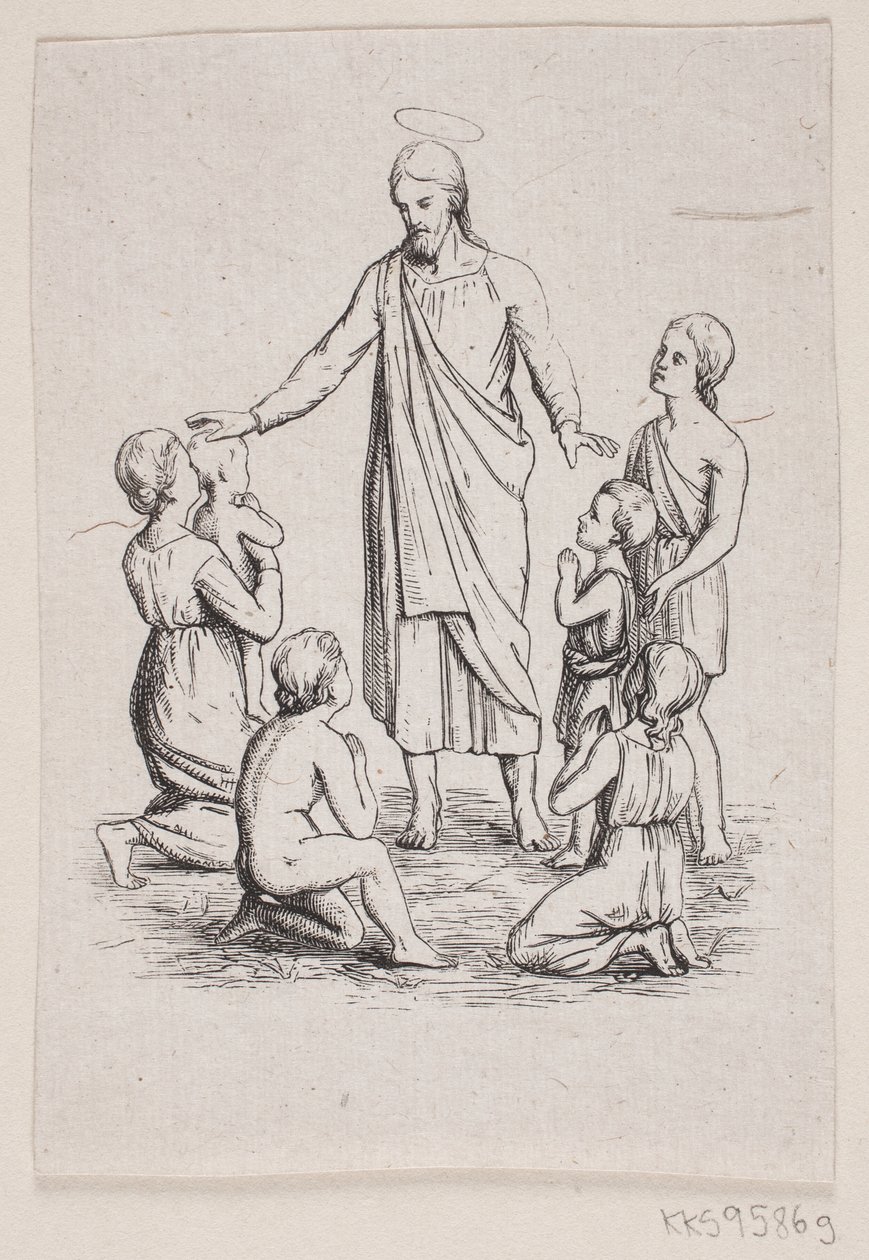 Cristo e i bambini da F. Hendriksen