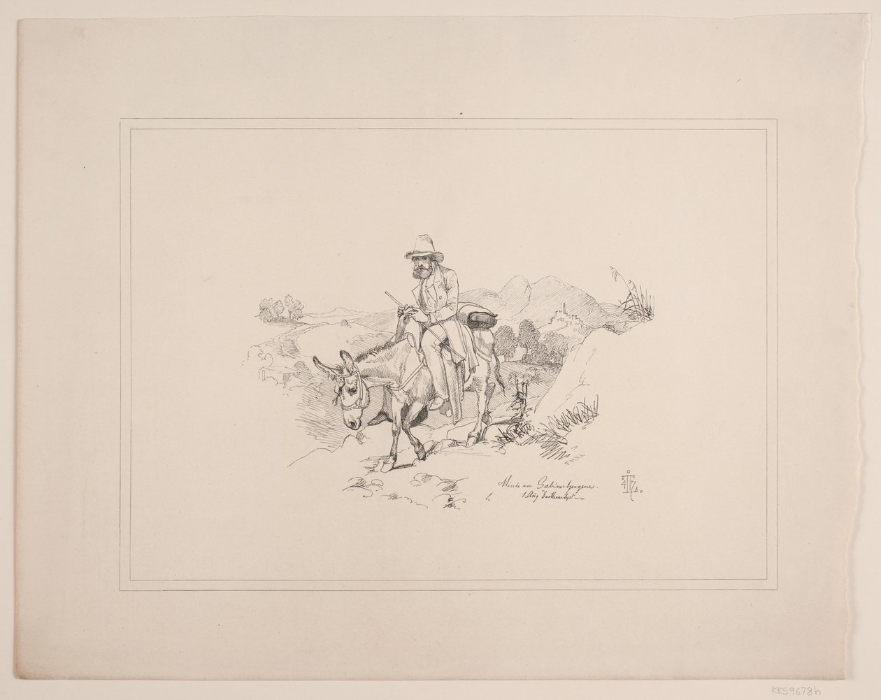 Ricordo dei Monti Sabini da F. Hendriksen