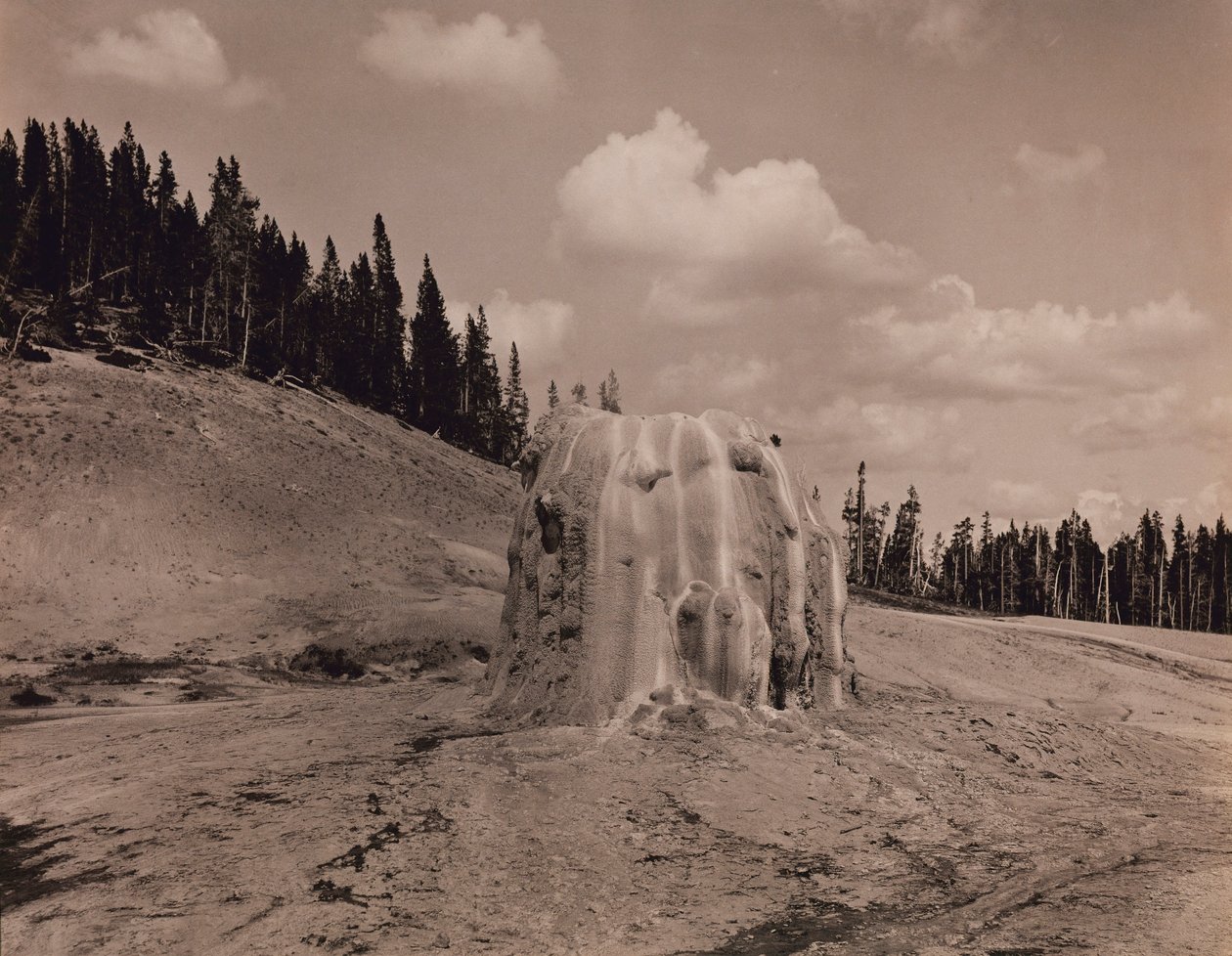 Cono del geyser Lone Star, Parco Nazionale di Yellowstone da F. Jay Haynes