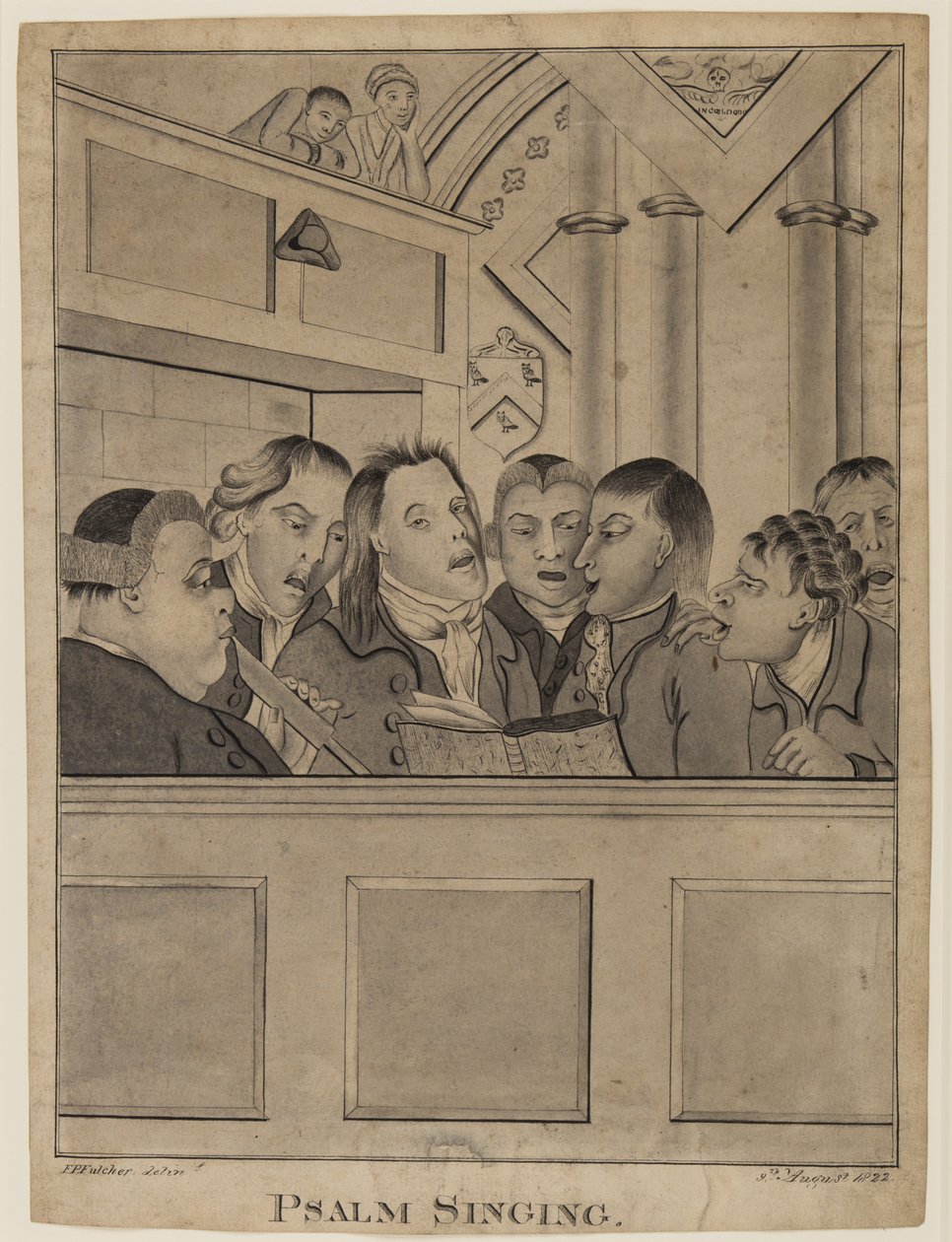 Canto dei salmi da F. P. Fulcher