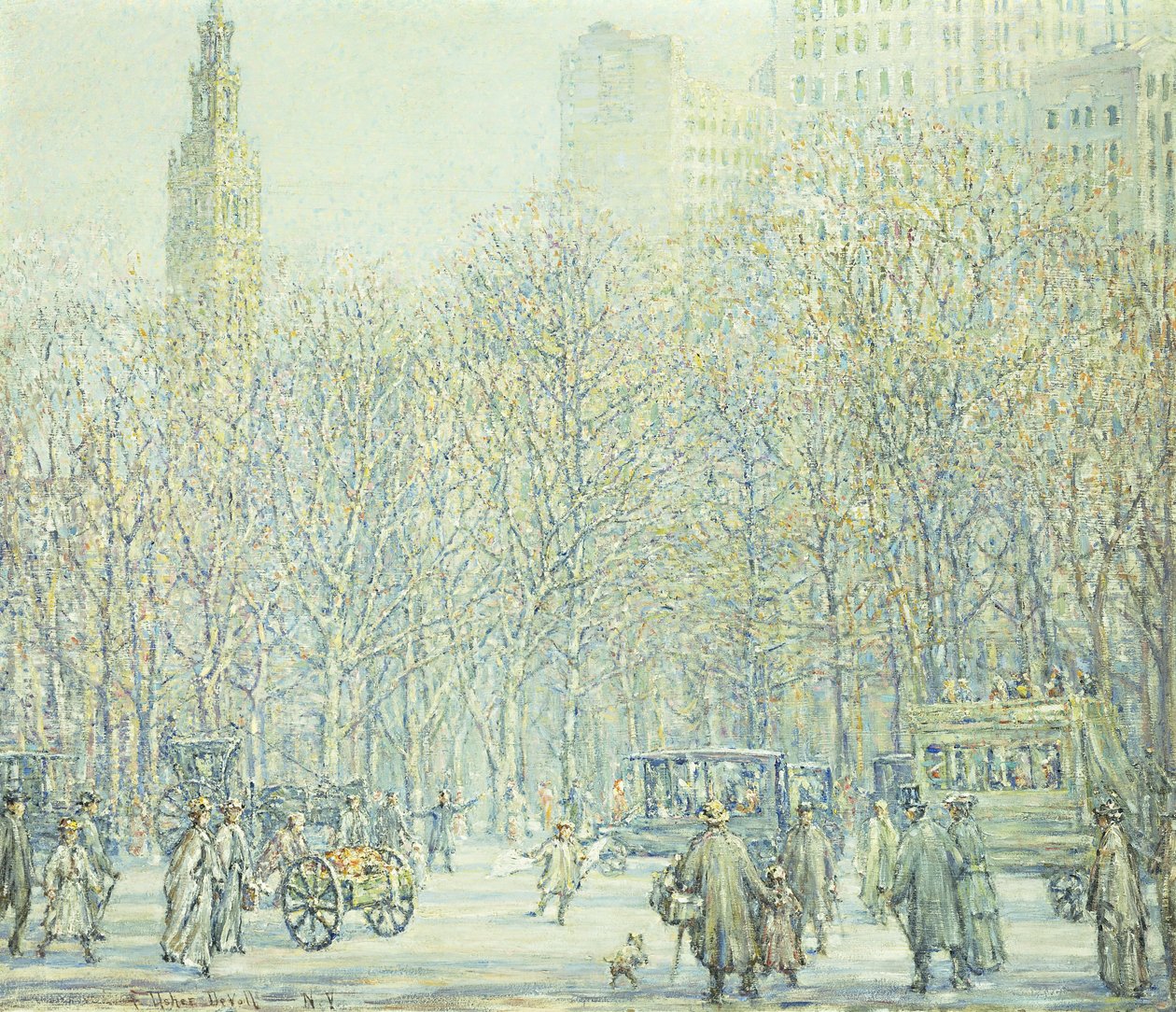 Inverno a New York da F. Usher de Voll