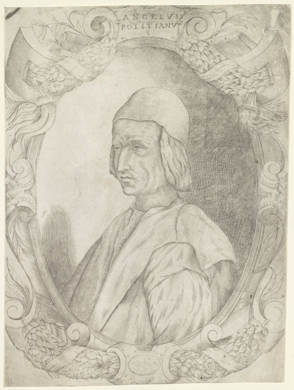 Ritratto di Agnolo Poliziano da Fabio Licinio