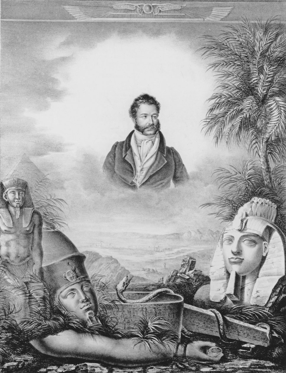 Ritratto di Giovanni Battista Belzoni (1778-1823) da Fabroni