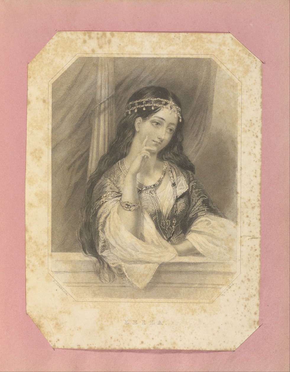 Leila da Fanny Corbeaux