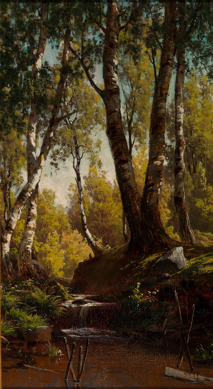 Torrente della Foresta da Fanny Churberg