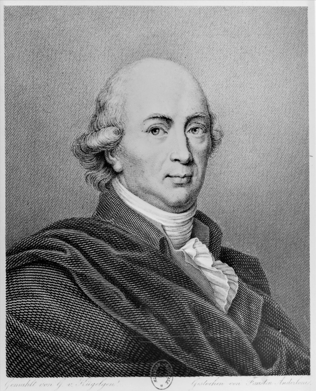 Ritratto di Johann Gottfried Herder da Faustino Anderloni