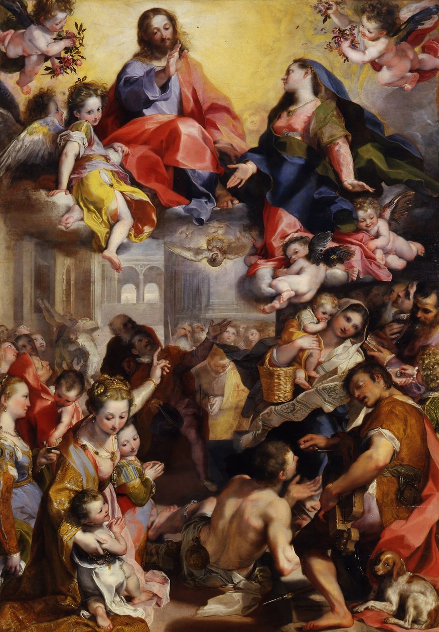 Madonna del Popolo da Federico Barocci