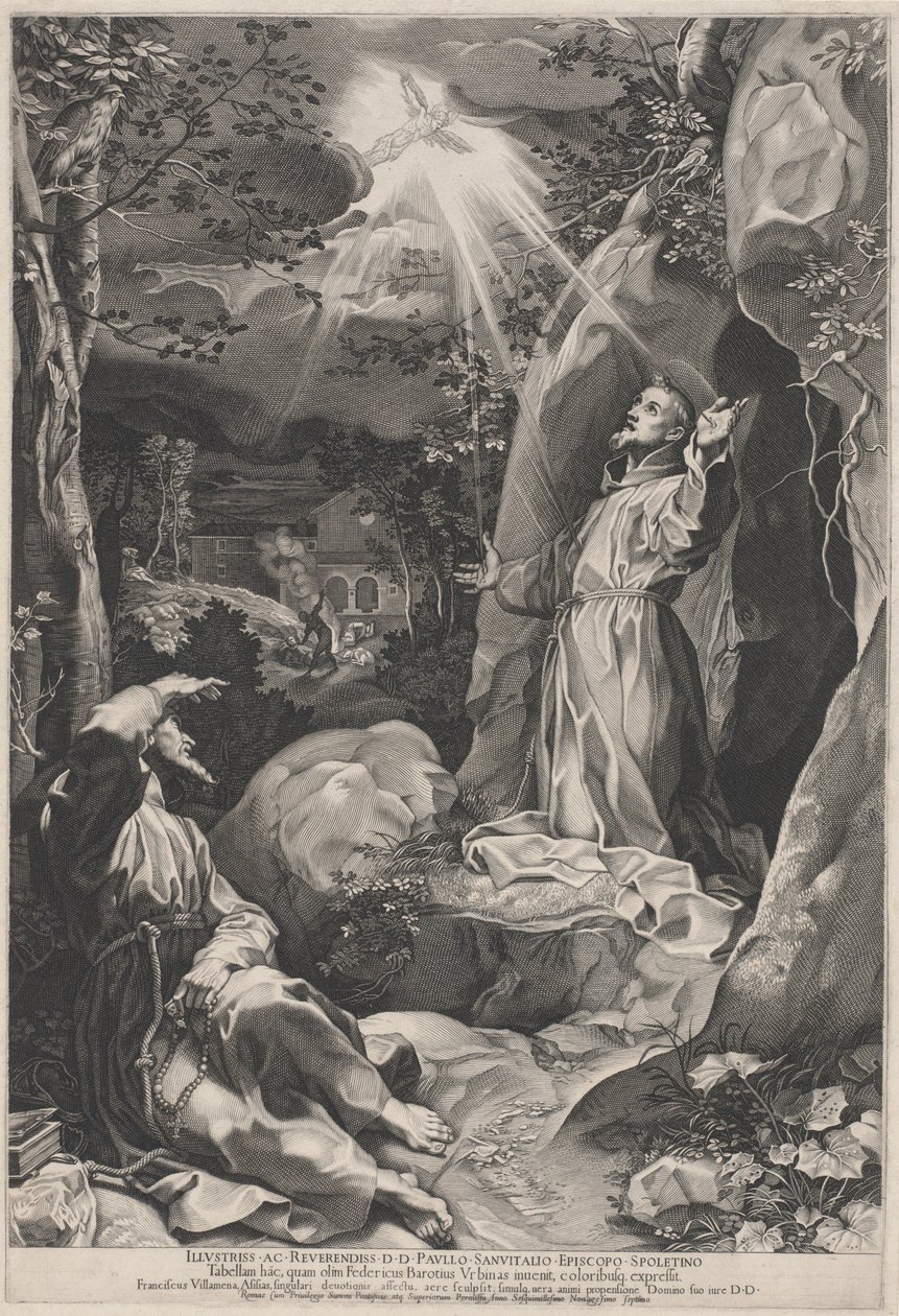 San Francesco riceve le stimmate da Federico Barocci