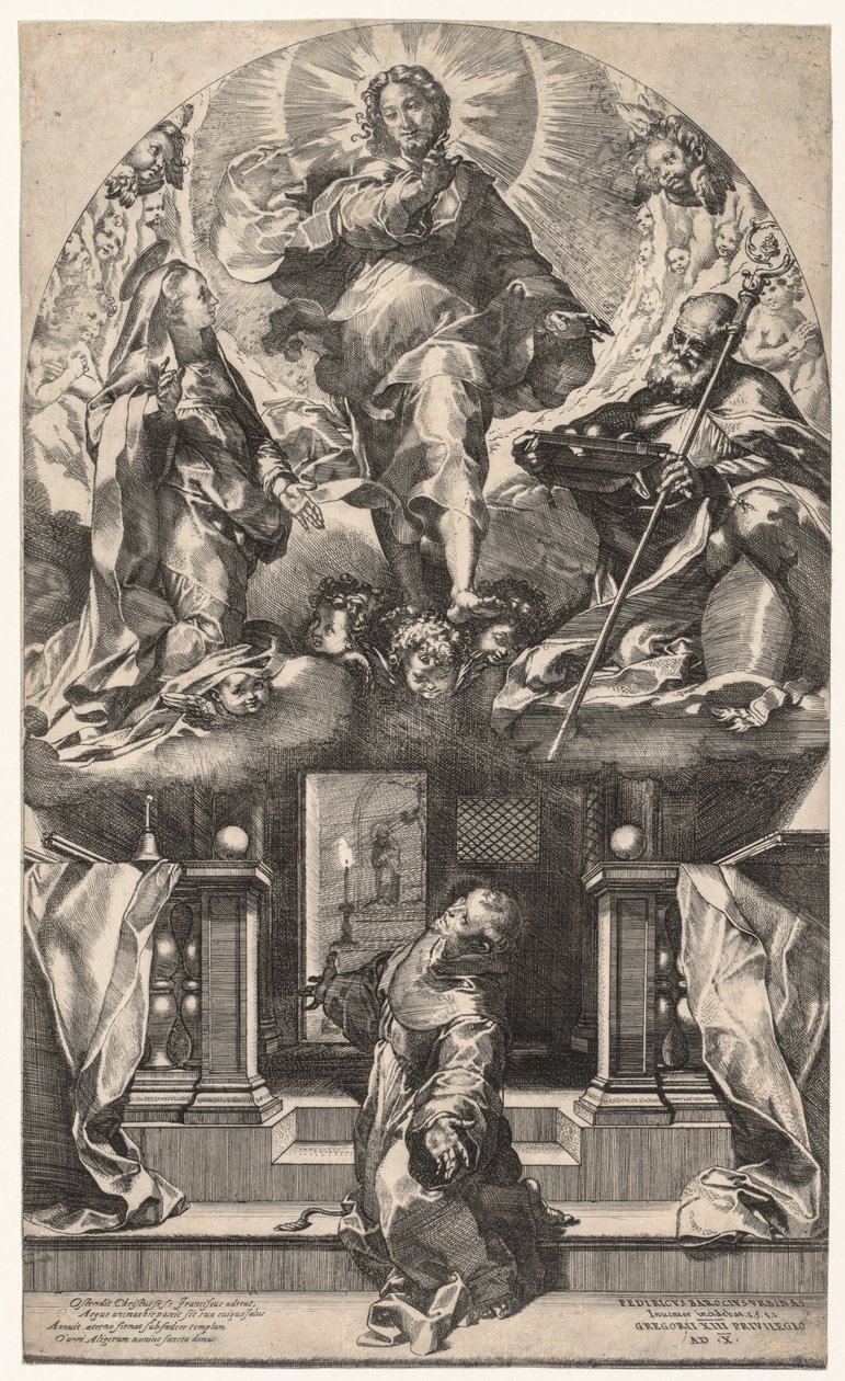 La visione di San Francesco, 1581 da Federico Barocci