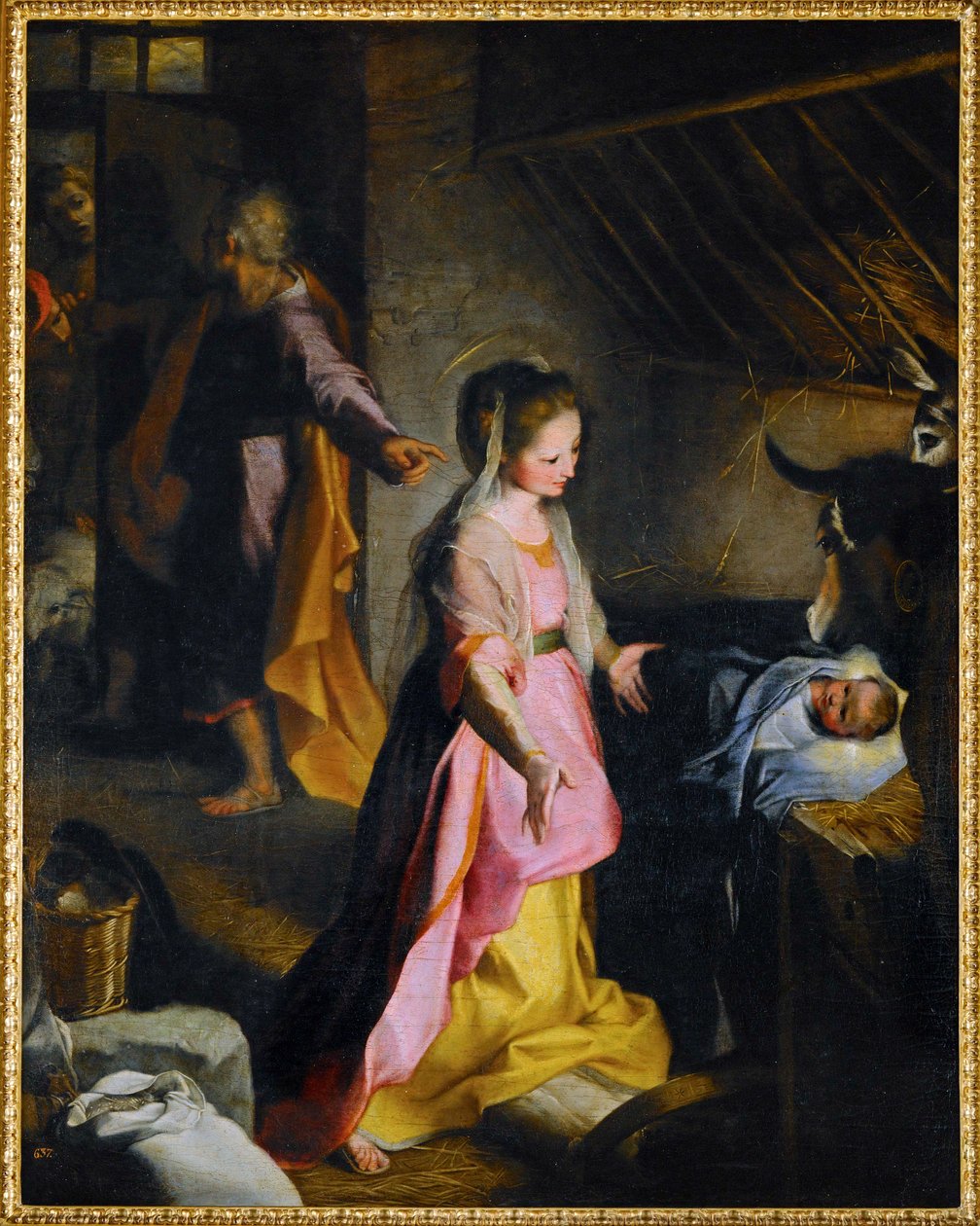 Natività ... (dipinto su tela) da Federico Fiori Barocci or Baroccio