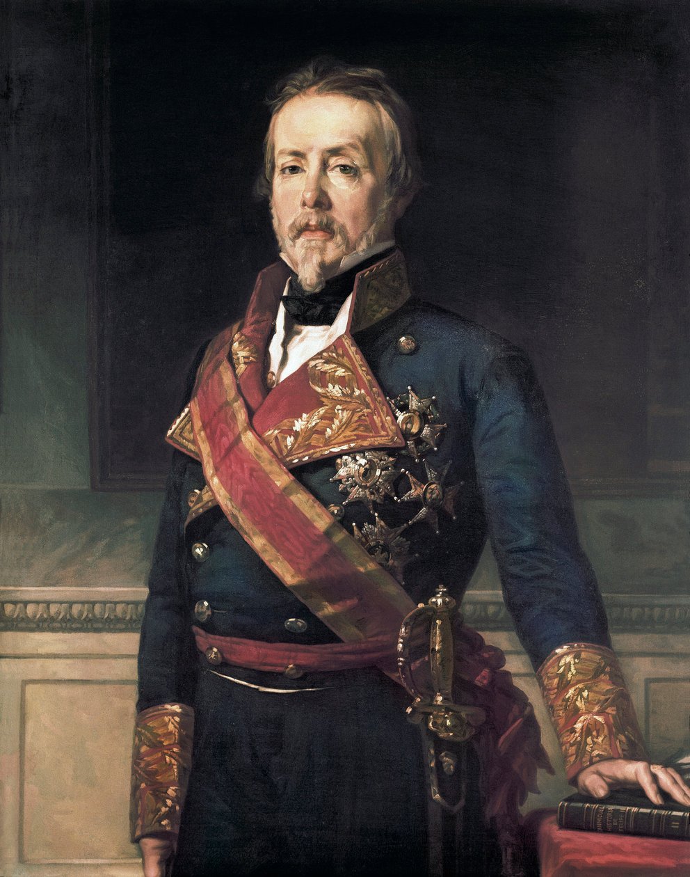 Ritratto di Evaristo Fernandez de San Miguel y Valledor, nobile e politico militare spagnolo da Federico de Madrazo y Kuntz