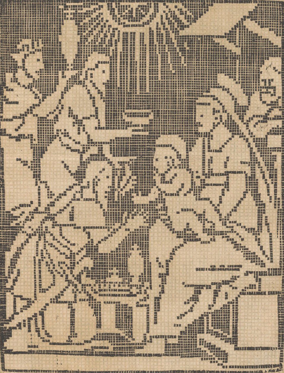 Les Secondes Oeuvres, et Subtiles Inventions De Lingerie du Seigneur Federic de Vinciolo V..., 1603 da Federico de Vinciolo