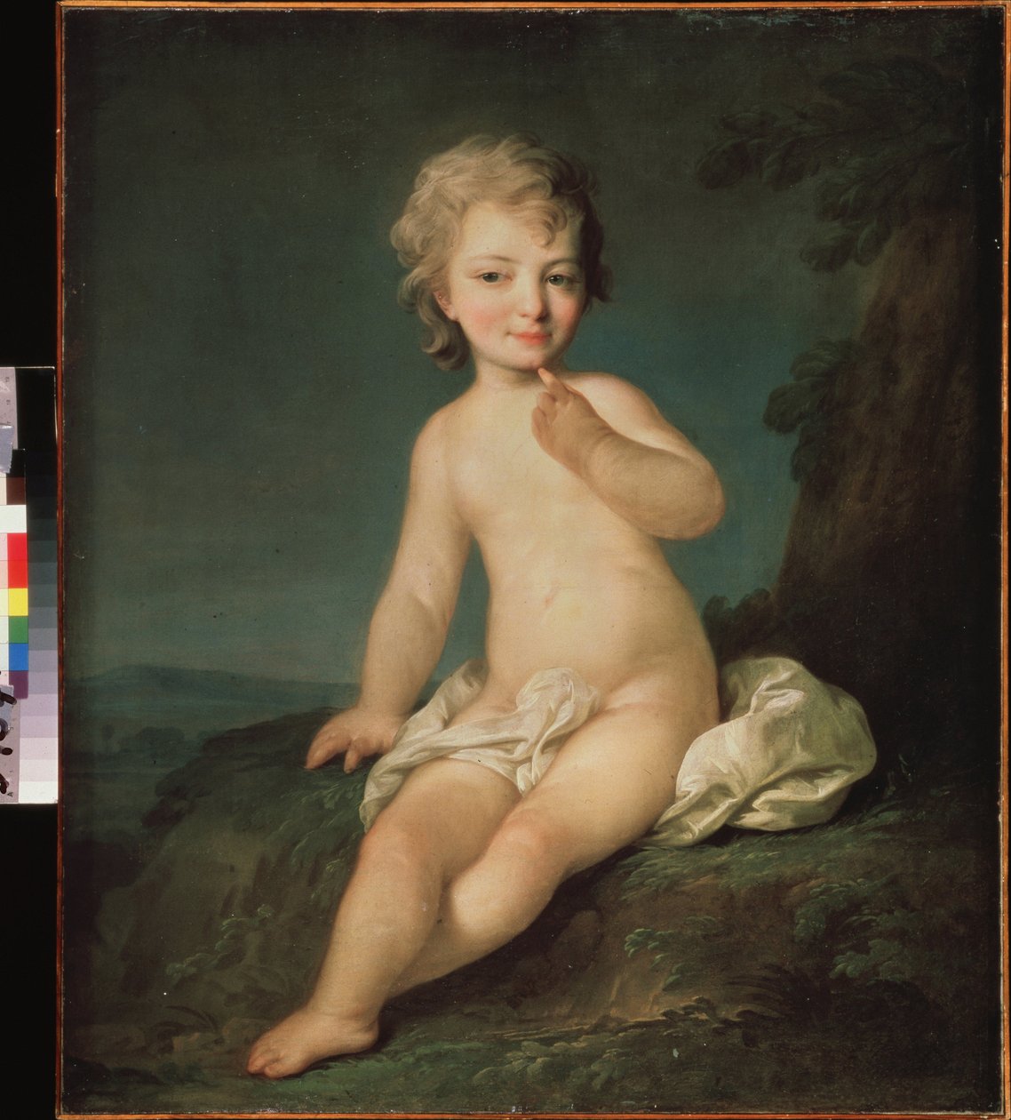 Bambina nuda da Fedor Stepanovich Rokotov