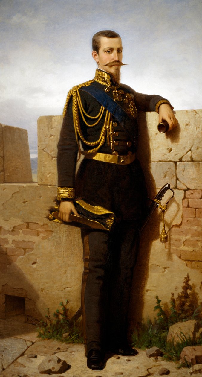 Ritratto del Principe Ferdinando di Savoia da Felice Barucco