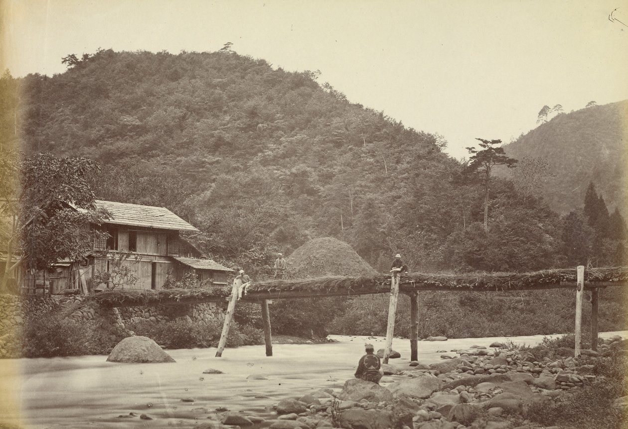 Ponte di Mayonashi da Felice Beato