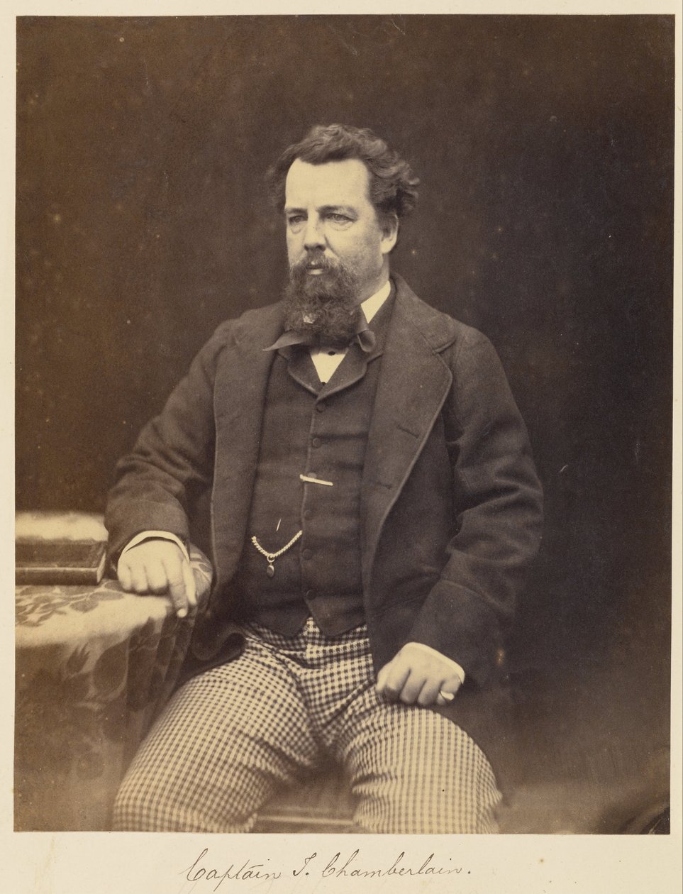 [Capitano J. Chamberlain] da Felice Beato
