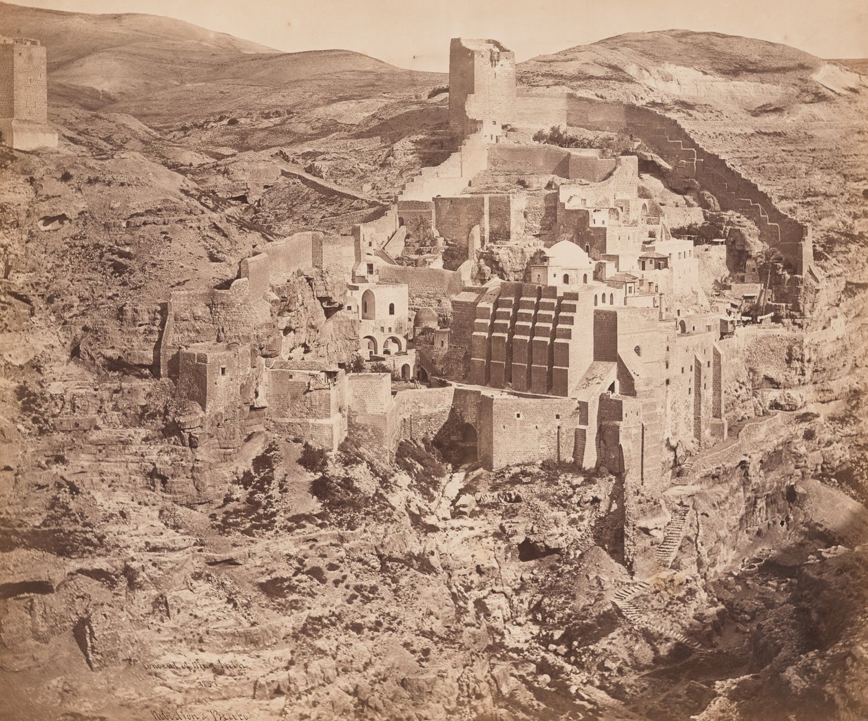 Convento di Mar Saba da Felice Beato