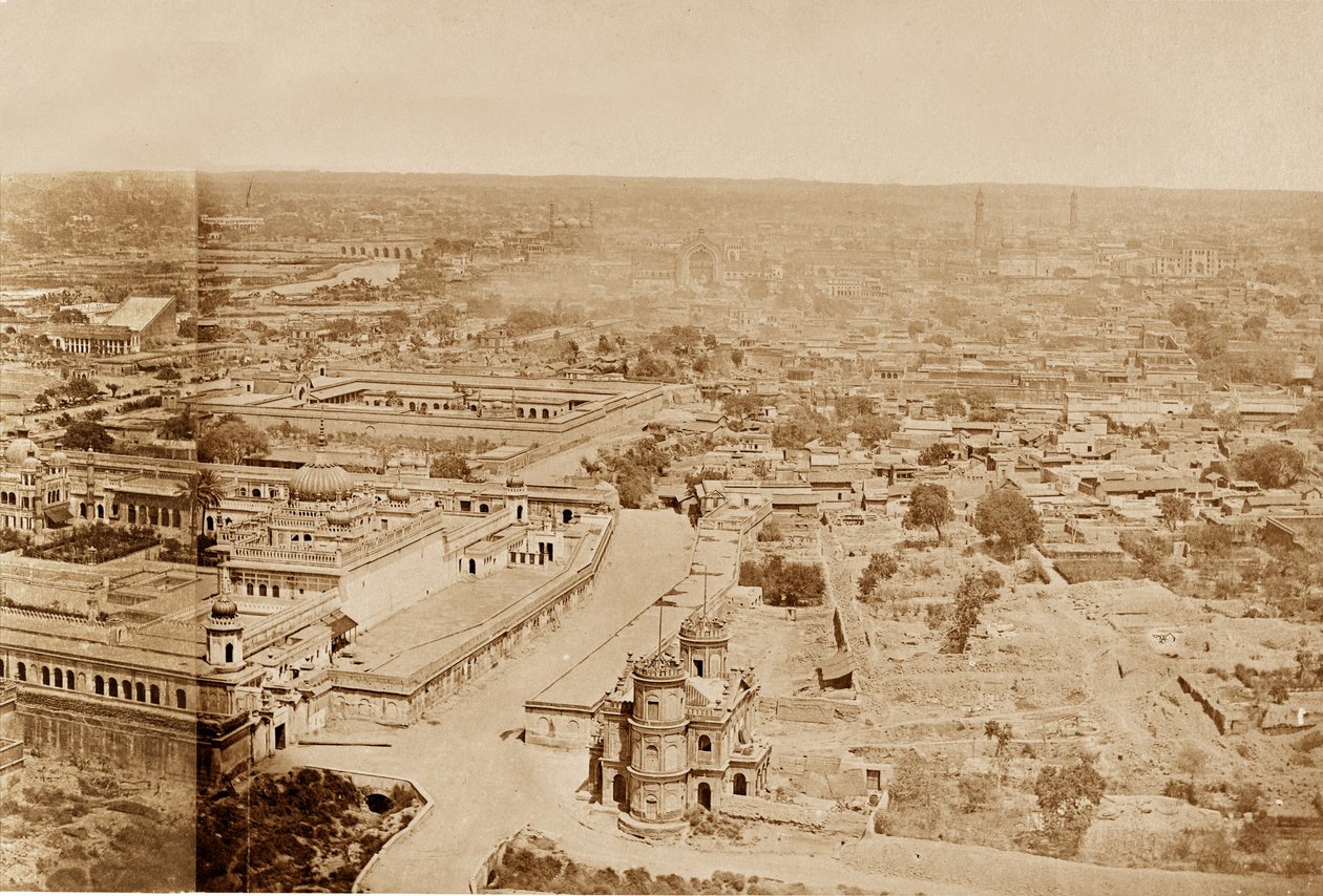 Vista generale di Husainabad da Felice Beato