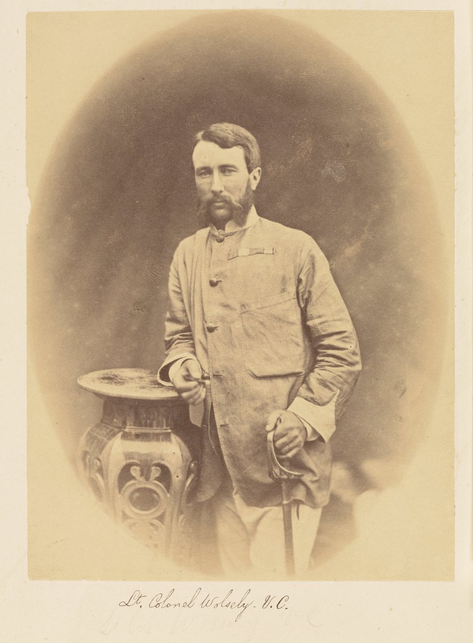 Tenente Colonnello Wolsely, V.C. da Felice Beato