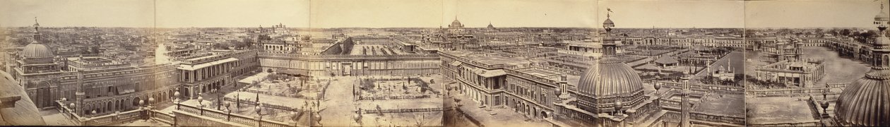 Panorama di Lucknow, Preso dal Grande Imambara da Felice Beato