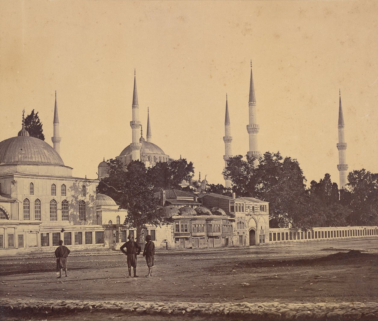 Moschea di Sultan Ahmed da Felice Beato