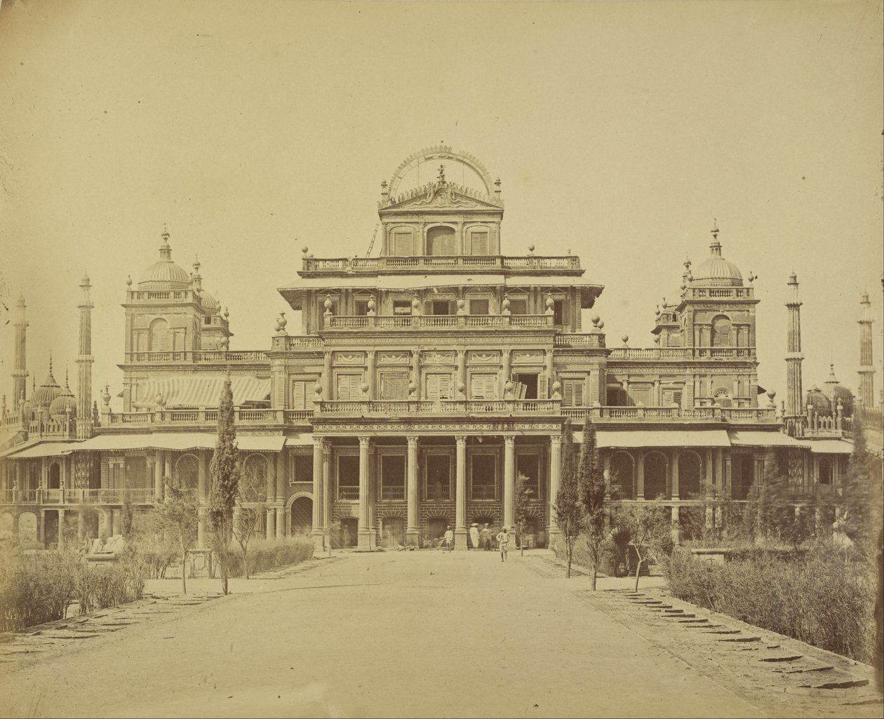 Il Palazzo del Re nel Kaiserbagh da Felice Beato