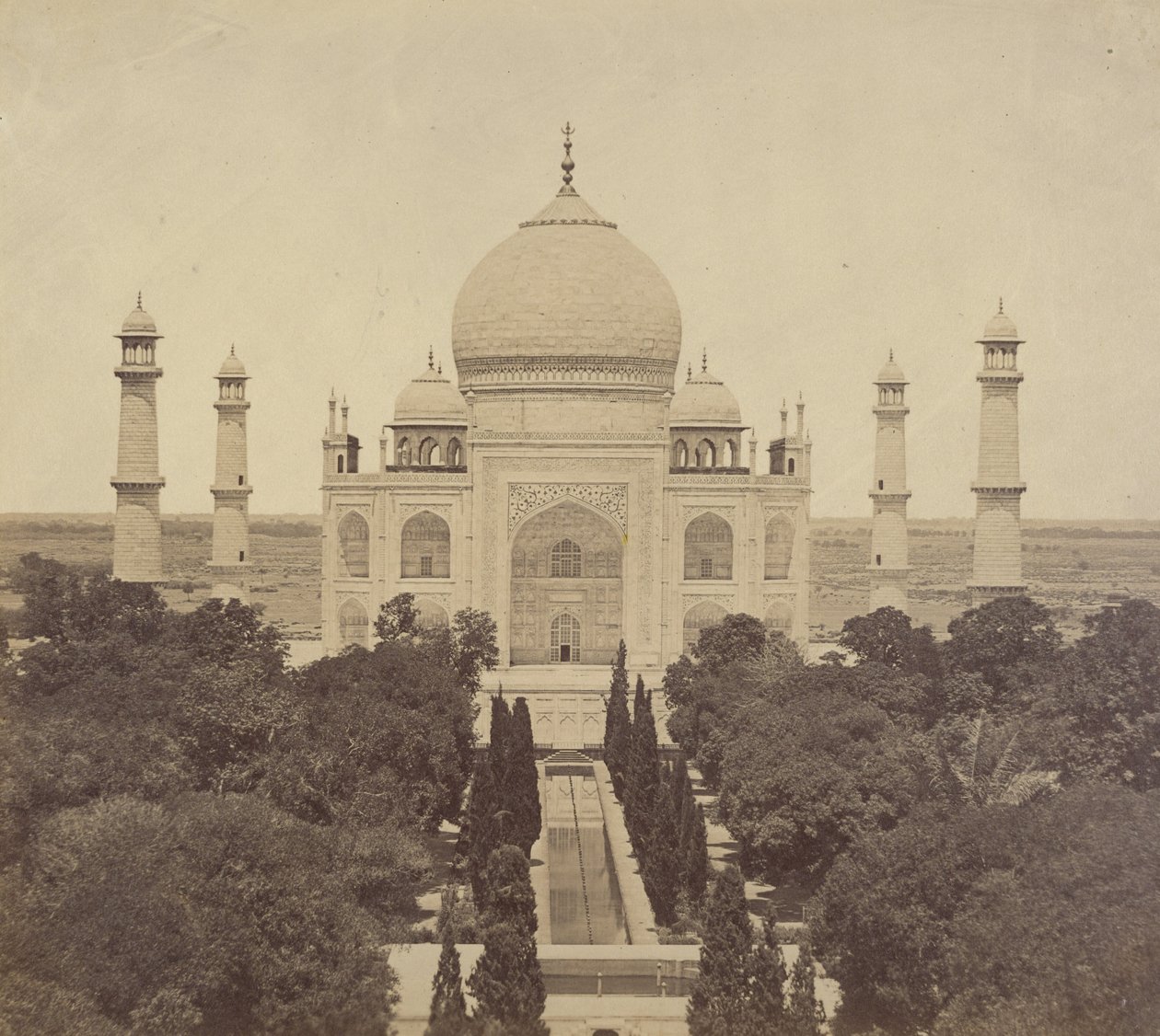 [Il Taj Mahal dalla porta d