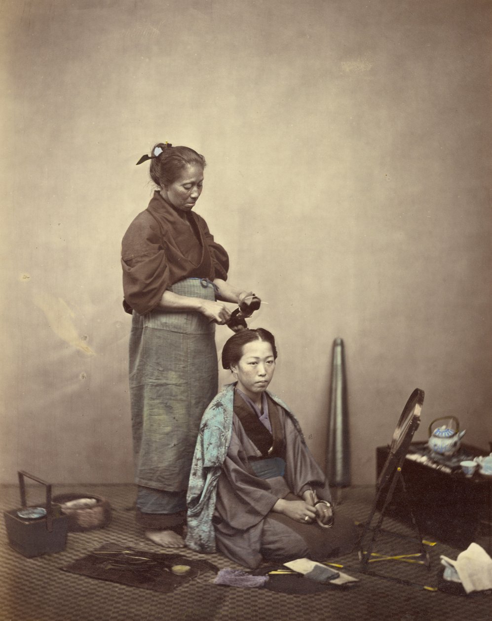 La toilette da Felice Beato