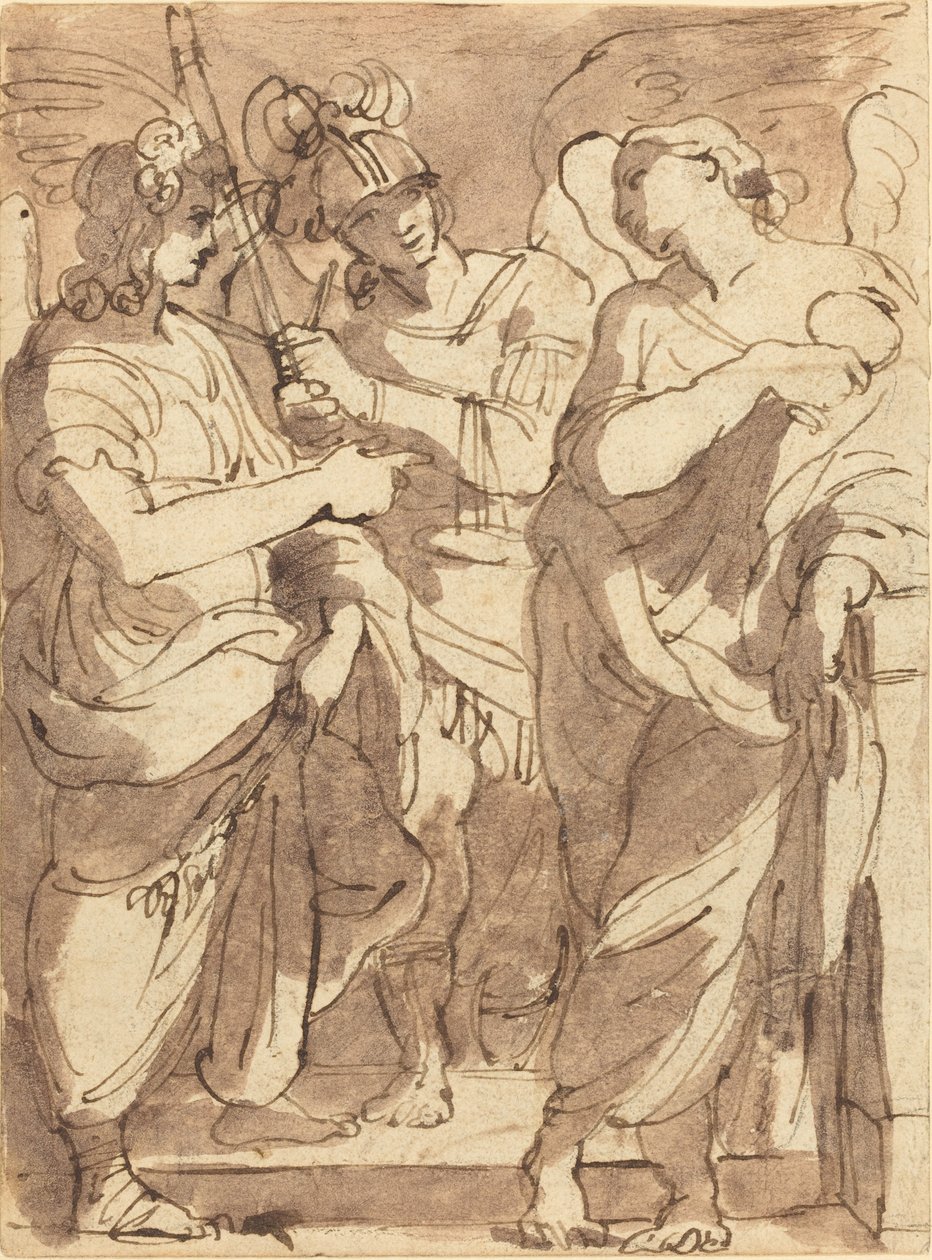 Allegoria della giustizia da Felice Giani