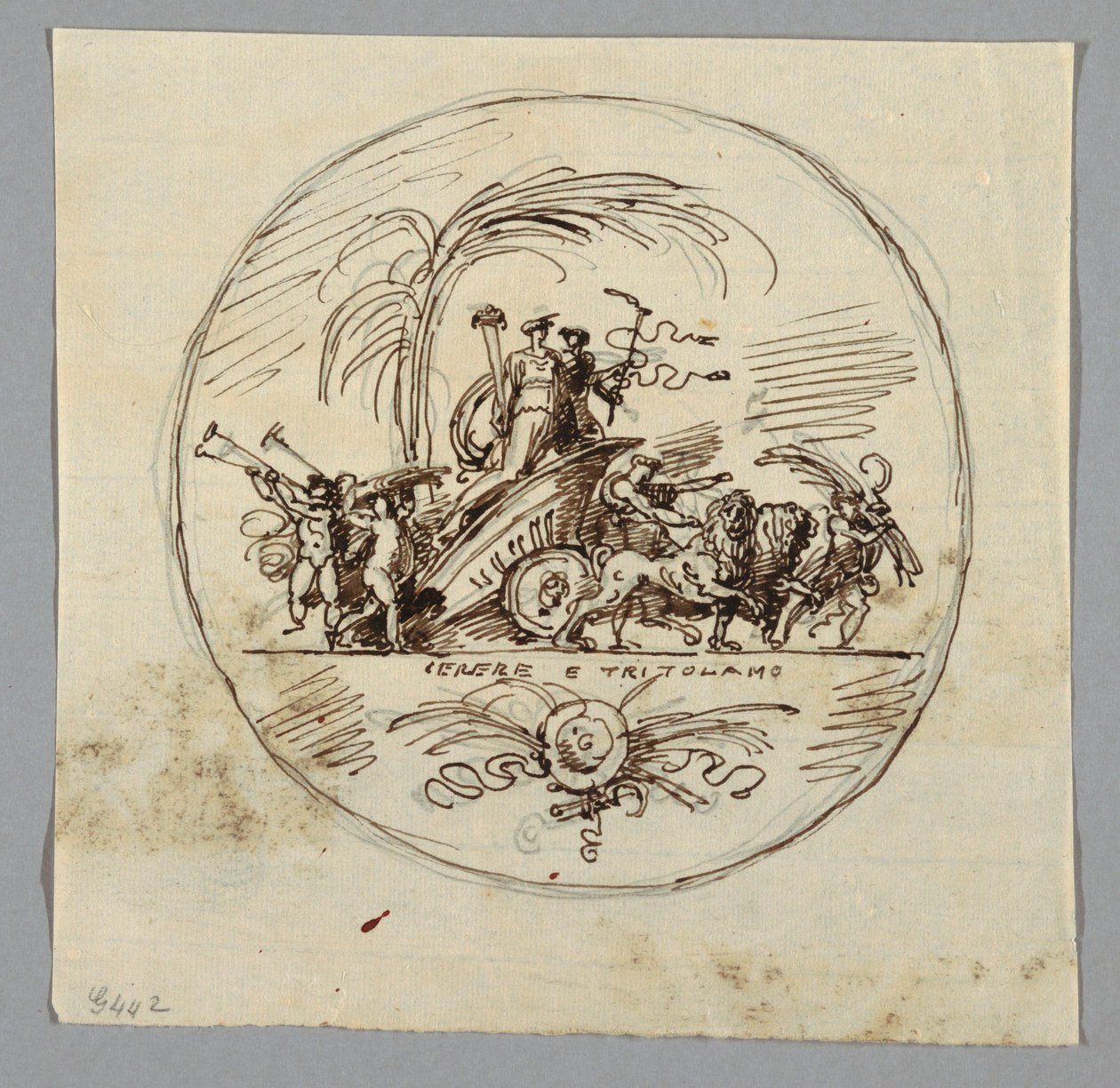 Cerere e Trittolemo da Felice Giani