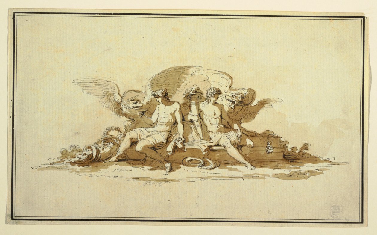 Disegno da Felice Giani