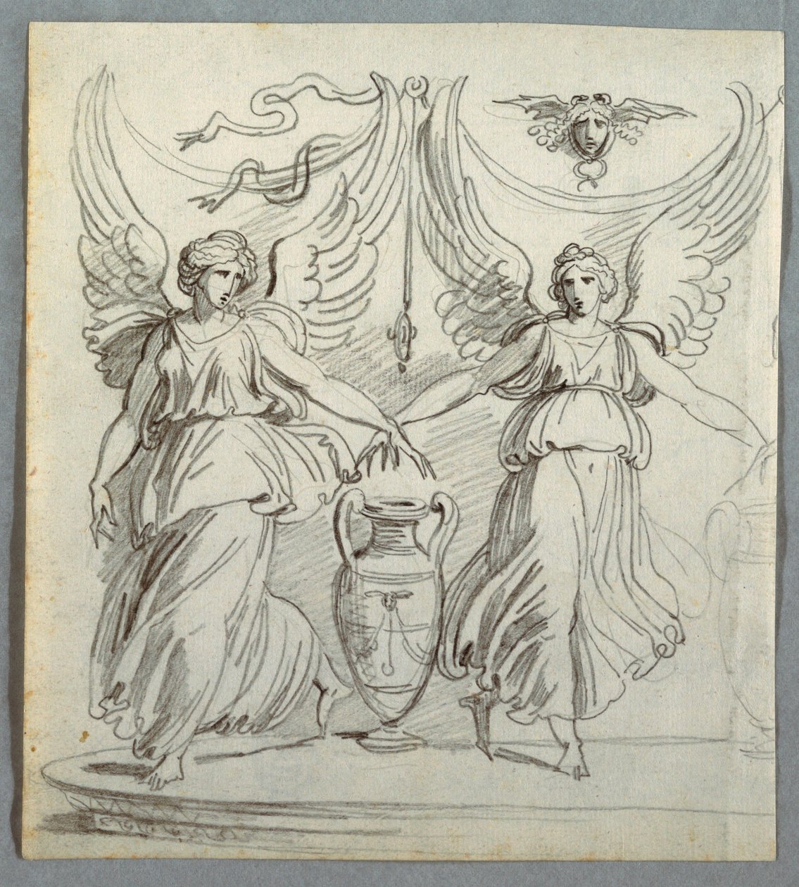 Fregio con baccanti da Felice Giani