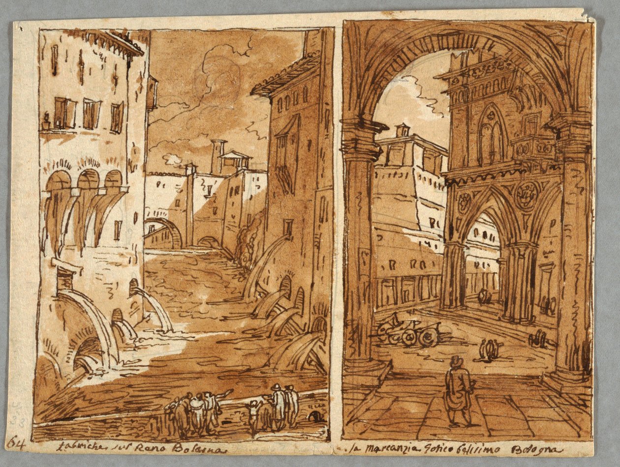 Pagina di taccuino, Folio 64: Studio dopo l