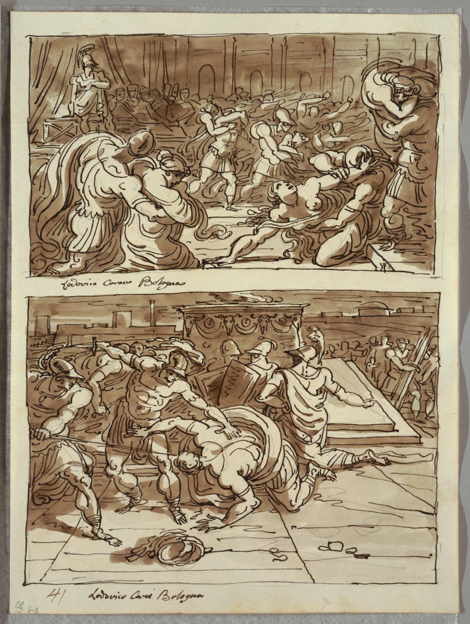 Il Ratto delle Sabine da Felice Giani