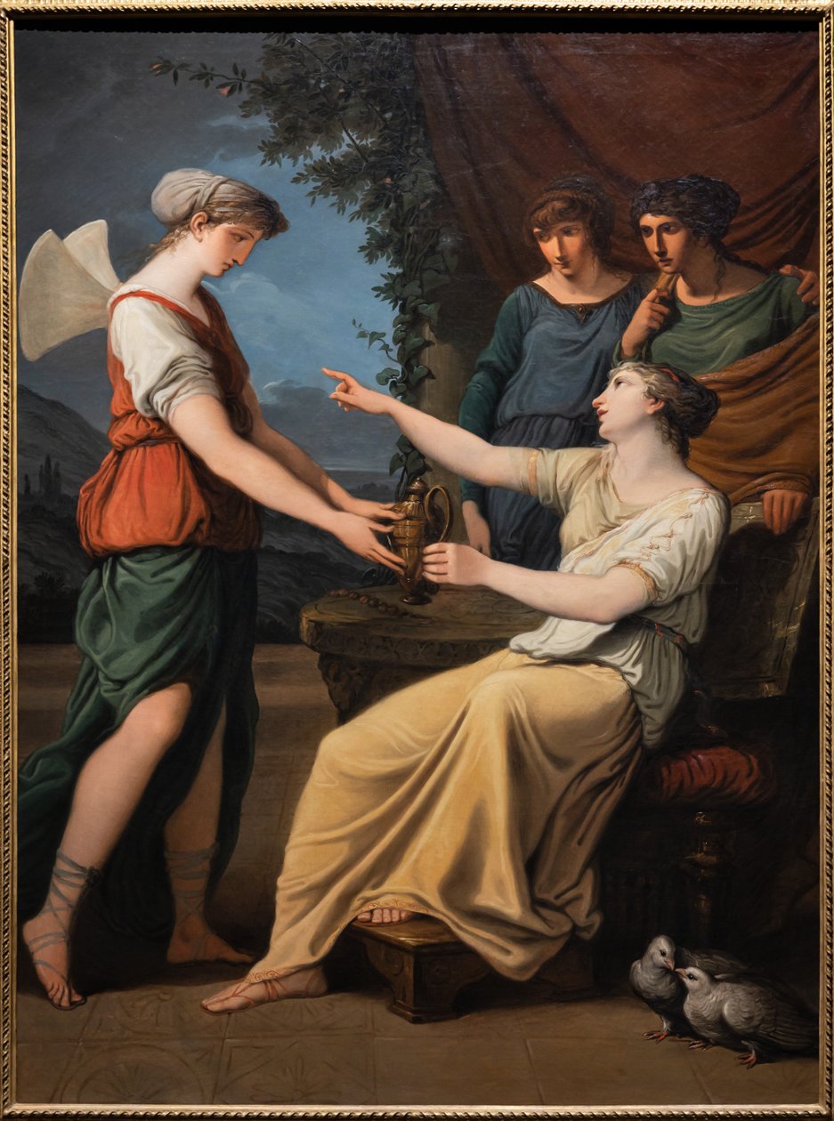 Venere ordina a Psiche di prendere le Acque dello Stige da Felice Gianni